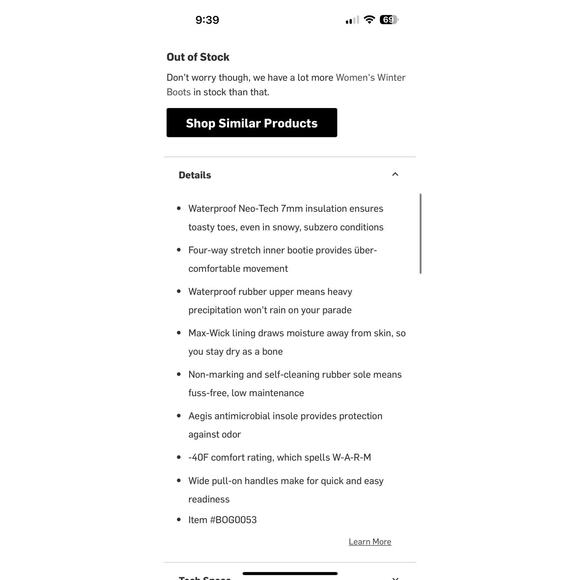 Bogs Waterproof blooms Women’s sz 7 Classic High Winter Rain Boots Pull On Color - Picture 11 of 11